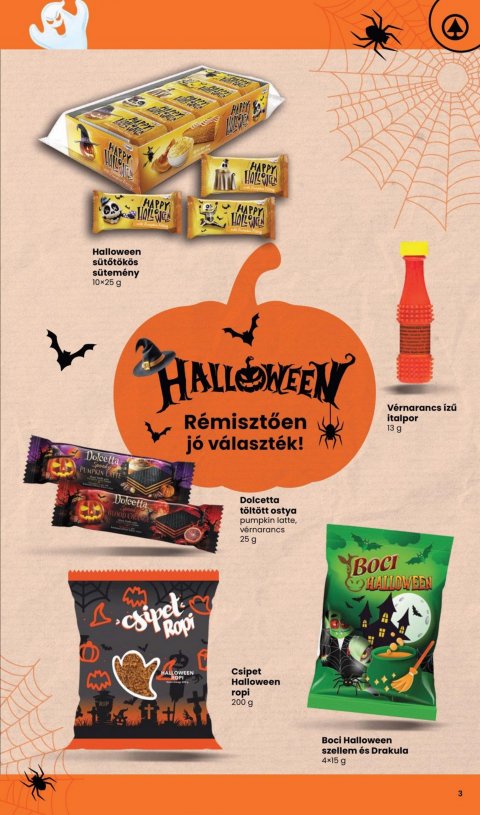 SPAR Halloween katalógus akciós újság
