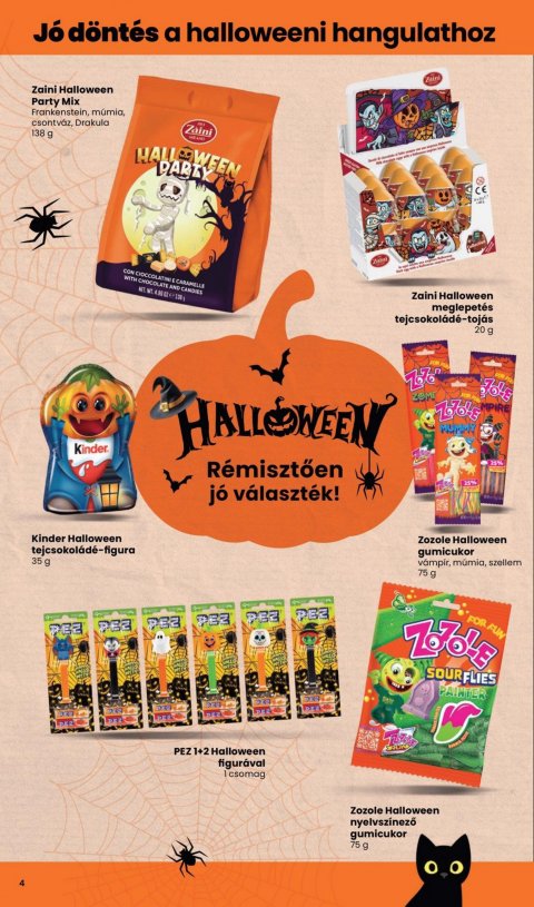 SPAR Halloween katalógus akciós újság
