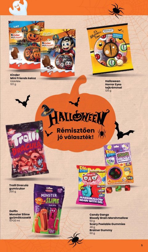SPAR Halloween katalógus akciós újság