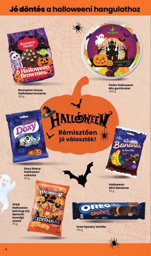 SPAR Halloween katalógus akciós újság