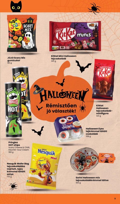 SPAR Halloween katalógus akciós újság