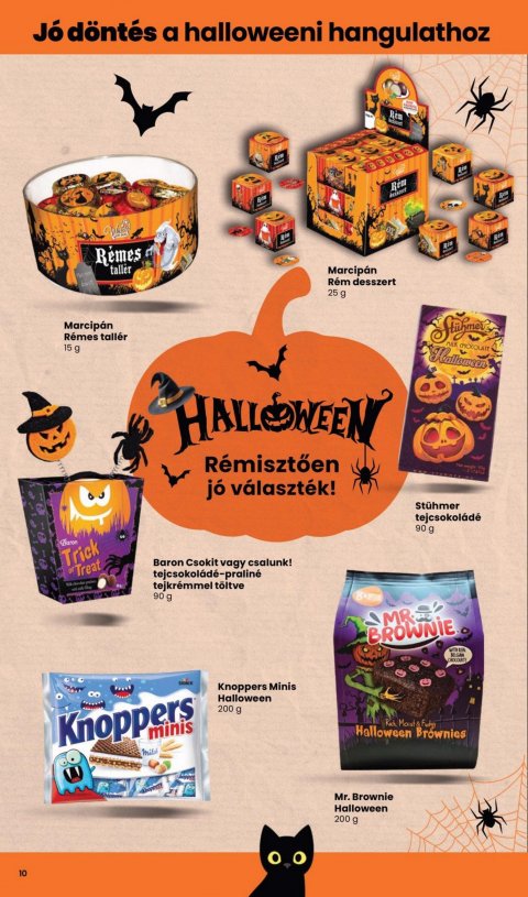 SPAR Halloween katalógus akciós újság