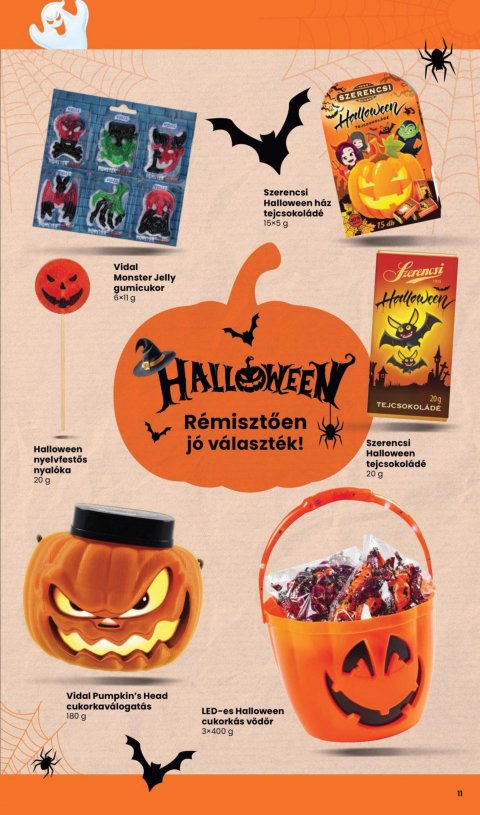 SPAR Halloween katalógus akciós újság