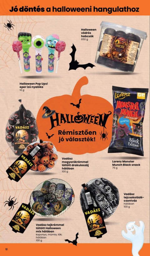 SPAR Halloween katalógus akciós újság