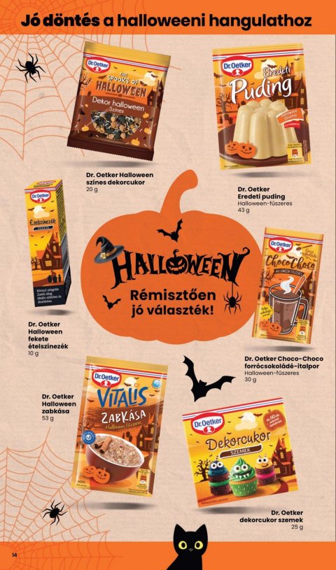 SPAR Halloween katalógus akciós újság