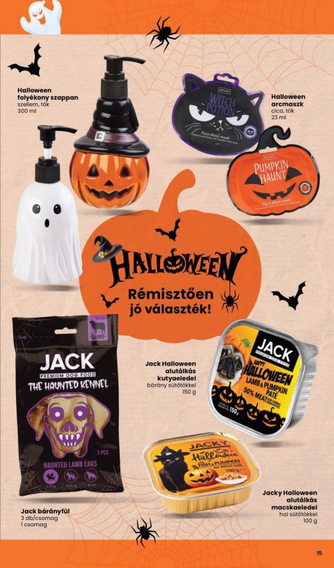 SPAR Halloween katalógus akciós újság