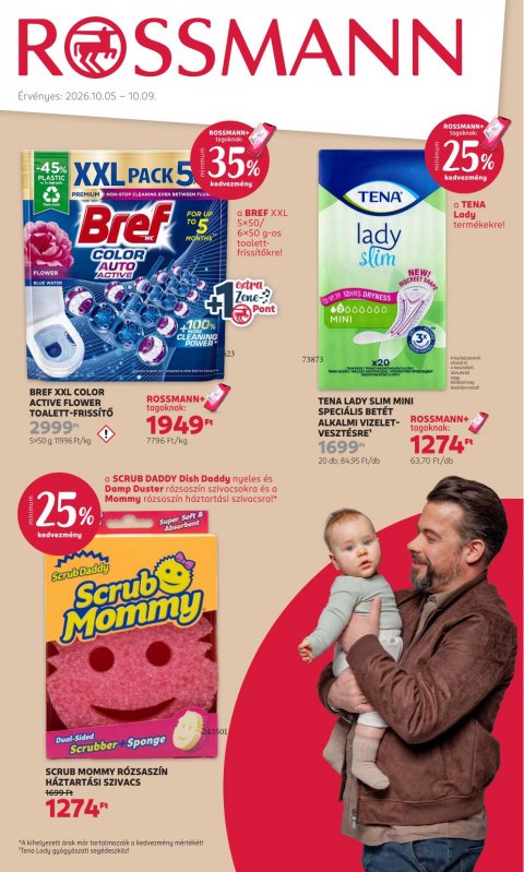 ROSSMANN akciós újság od 5. 10. 2026 do 9. 10. 2026