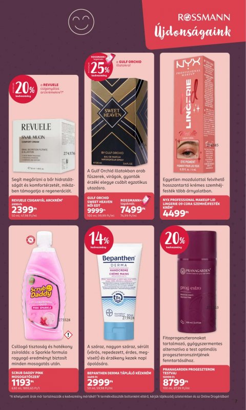 ROSSMANN akciós újság