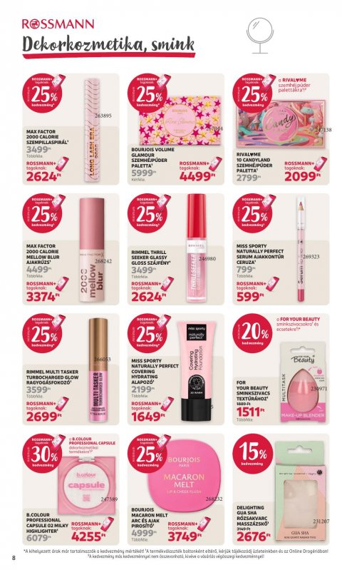 ROSSMANN akciós újság