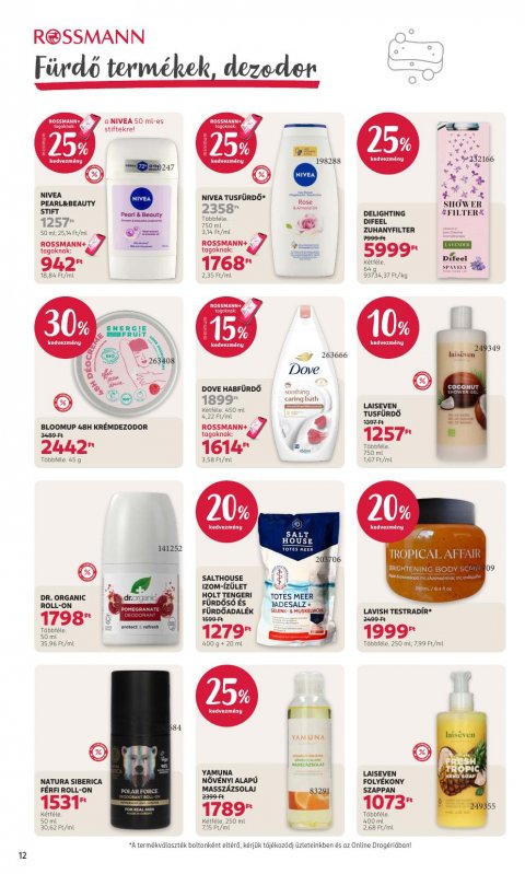 ROSSMANN akciós újság