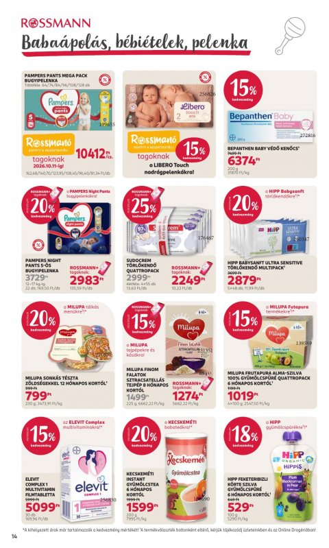 ROSSMANN akciós újság