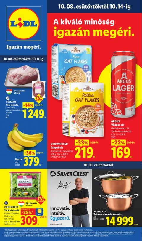 LIDL akciós újság od 8. 10. 2026 do 14. 10. 2026