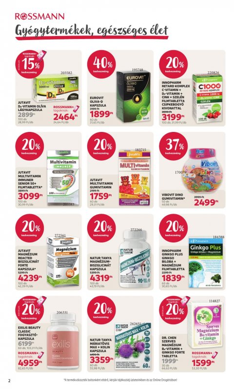 ROSSMANN akciós újság