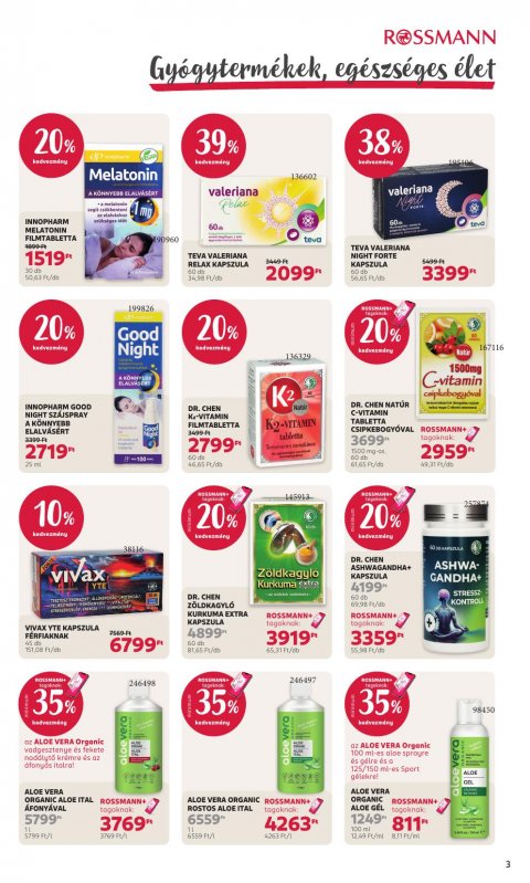 ROSSMANN akciós újság