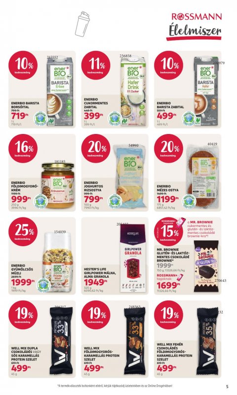 ROSSMANN akciós újság