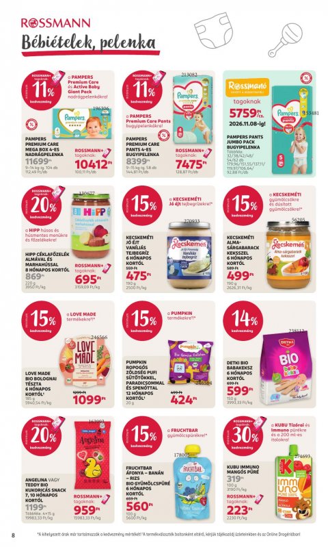 ROSSMANN akciós újság