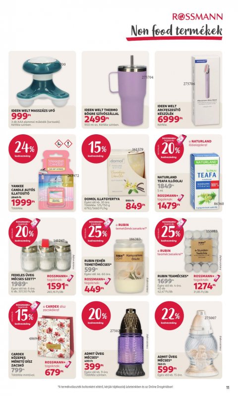 ROSSMANN akciós újság