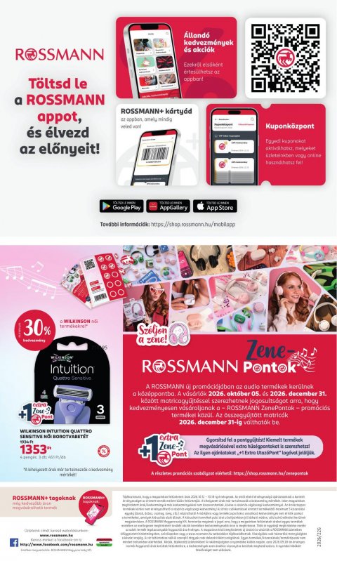 ROSSMANN akciós újság