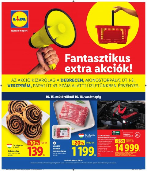 LIDL Regionális akciós újság od 15. 10. 2026 do 15. 10. 2026