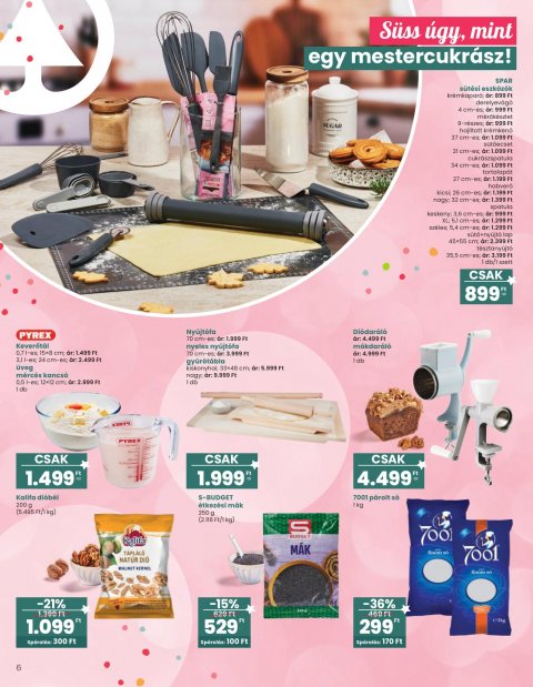 SPAR Ajándék katalógus 1. akciós újság
