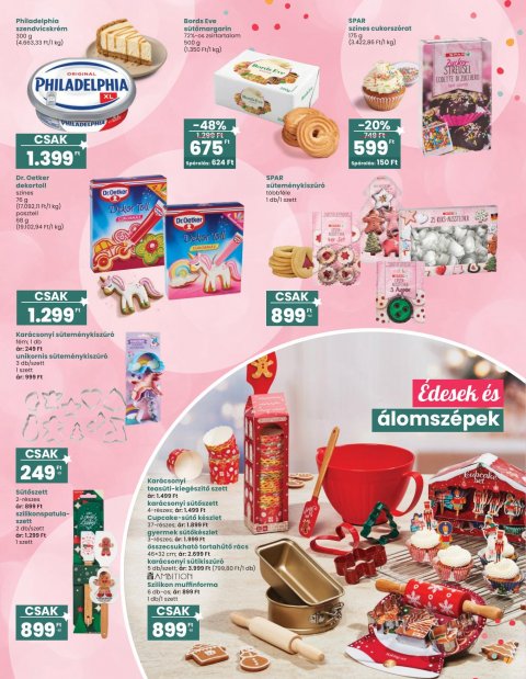 SPAR Ajándék katalógus 1. akciós újság