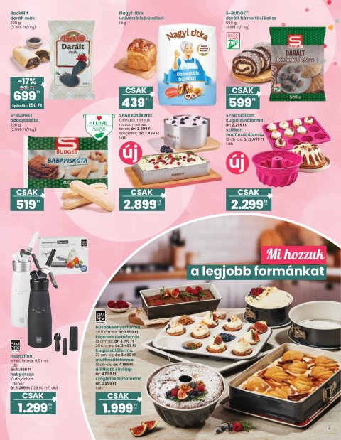 SPAR Ajándék katalógus 1. akciós újság