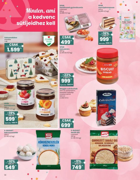 SPAR Ajándék katalógus 1. akciós újság