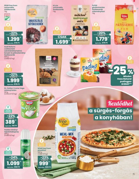 SPAR Ajándék katalógus 1. akciós újság