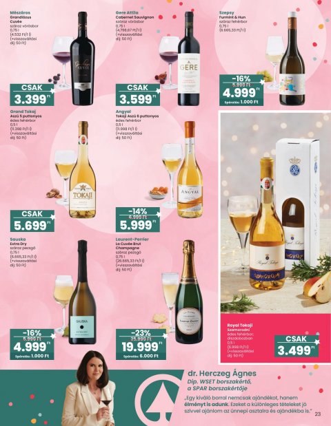 SPAR Ajándék katalógus 1. akciós újság