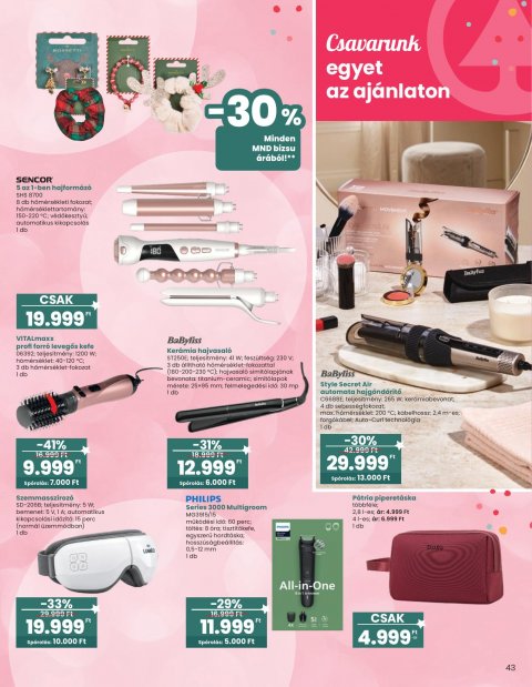 SPAR Ajándék katalógus 1. akciós újság