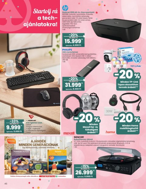 SPAR Ajándék katalógus 1. akciós újság