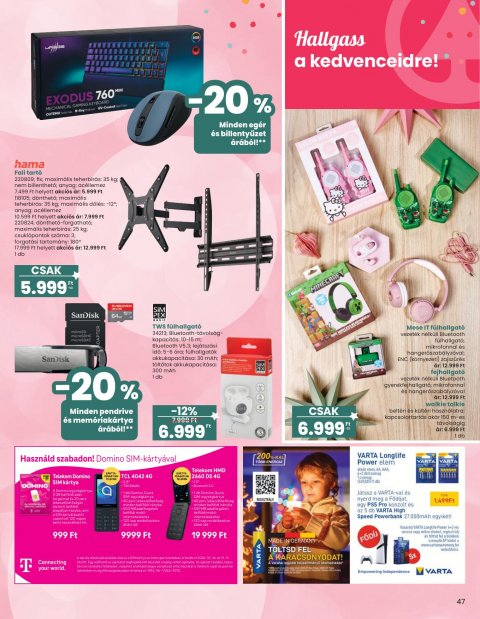 SPAR Ajándék katalógus 1. akciós újság