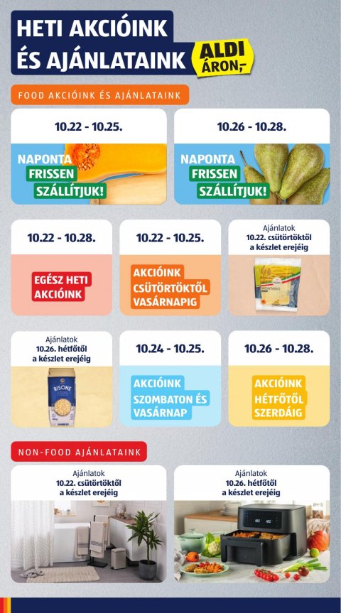 ALDI akciós újság