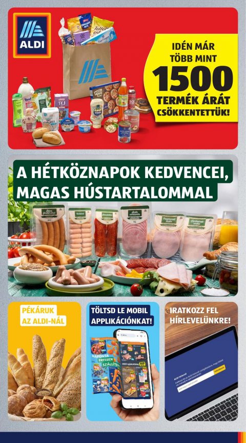 ALDI akciós újság
