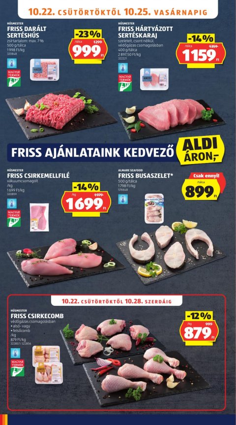 ALDI akciós újság