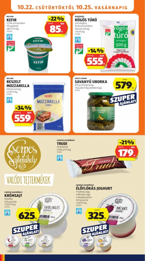 ALDI akciós újság