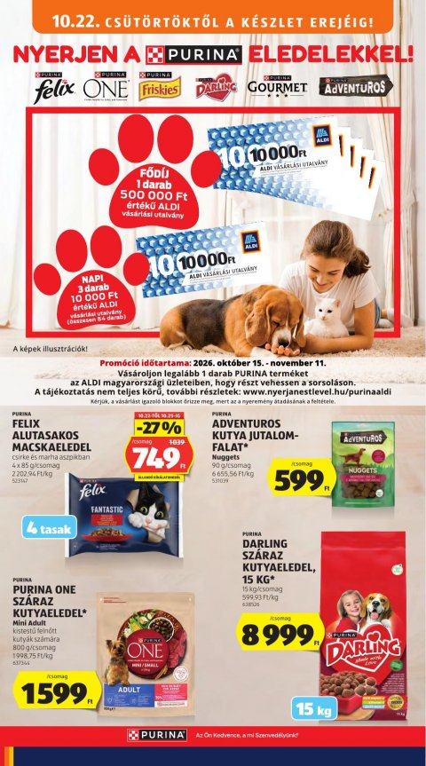 ALDI akciós újság