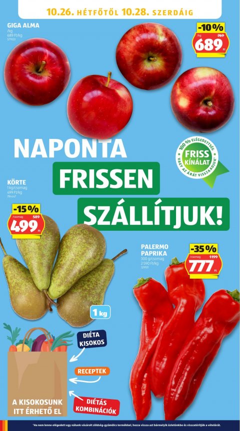 ALDI akciós újság