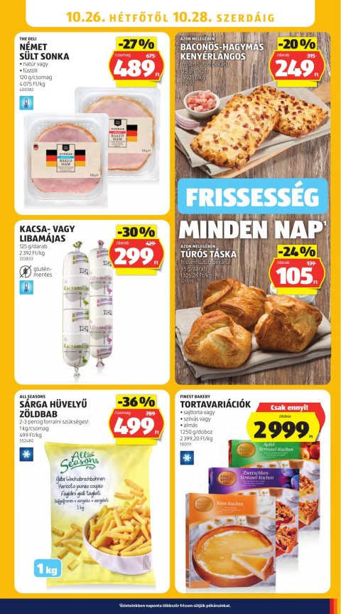 ALDI akciós újság