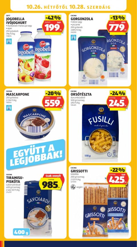 ALDI akciós újság