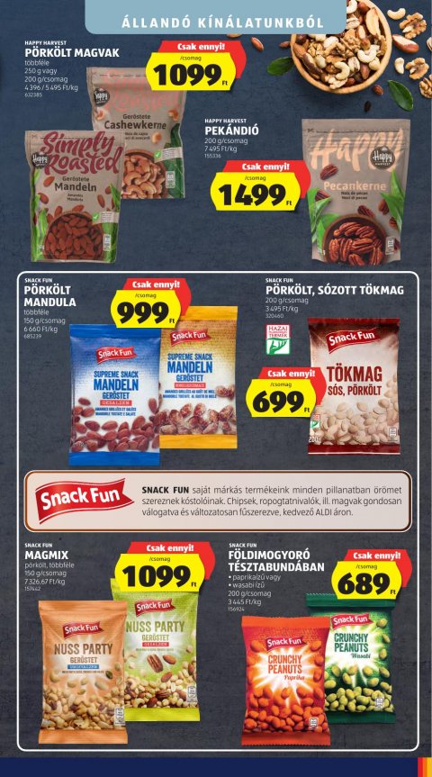 ALDI akciós újság