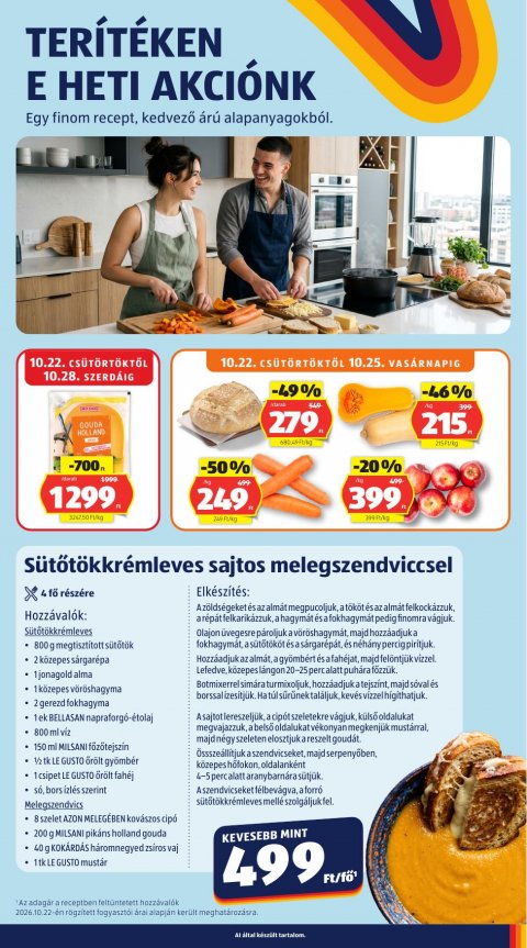 ALDI akciós újság