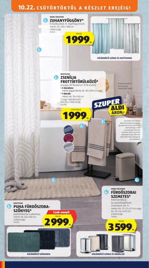 ALDI akciós újság