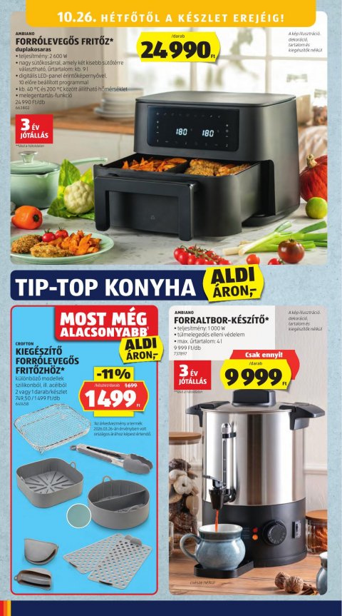 ALDI akciós újság