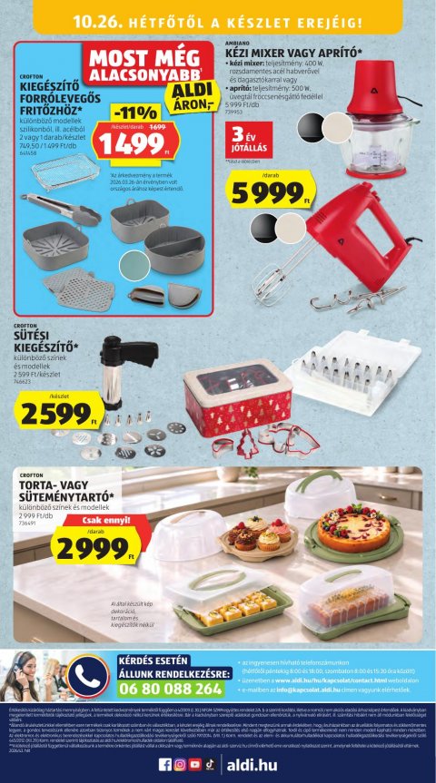 ALDI akciós újság