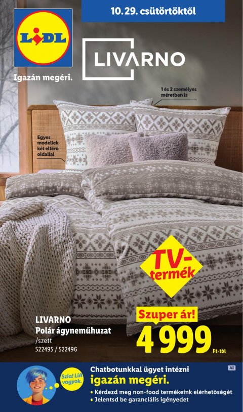 LIDL Nonfood akciós újság od 29. 10. 2026 do 29. 10. 2026