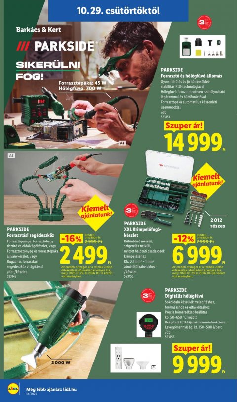 LIDL Nonfood akciós újság