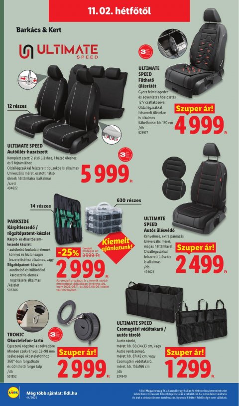 LIDL Nonfood akciós újság