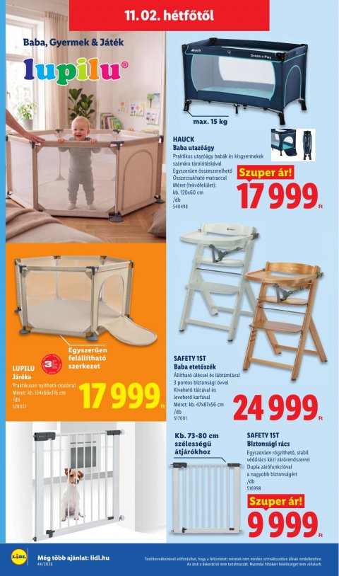 LIDL Nonfood akciós újság