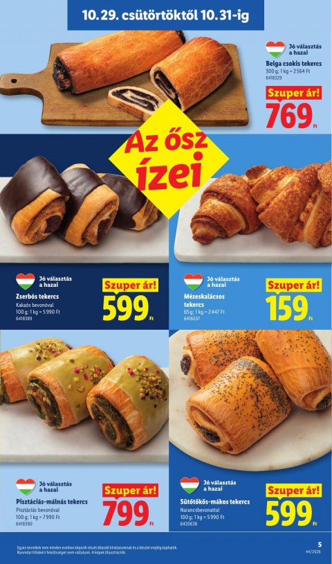 LIDL akciós újság